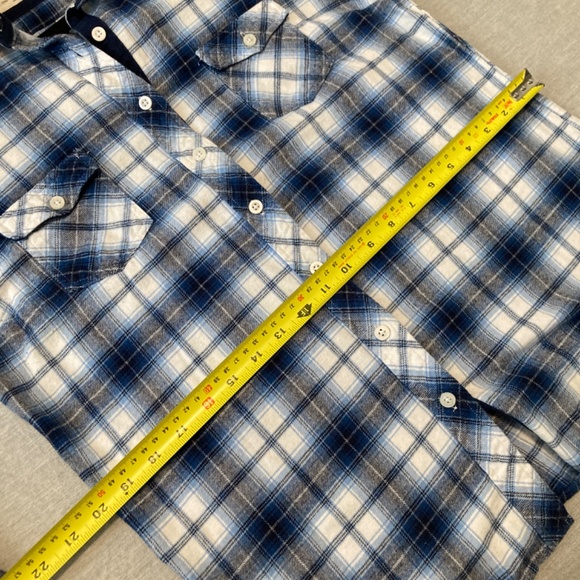 Original Weatherproof Vintage Women’s Flannel Buttoned Down Plaid Shirt. L - Picture 9 of 14